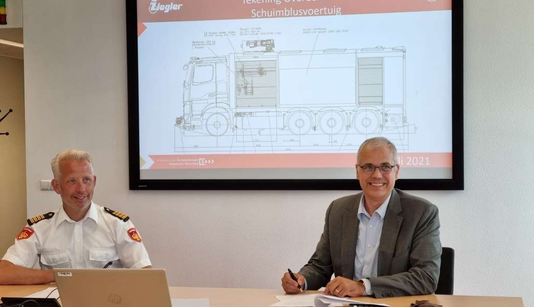 Ziegler Brandweertechniek y la Región Zaanstreek-Waterland firman un acuerdo