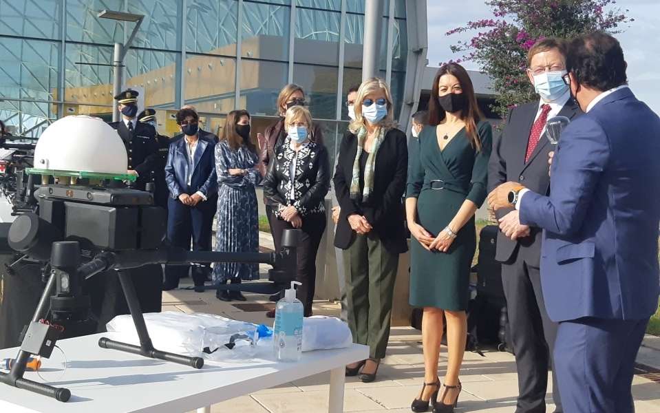 La Comunidad Valenciana a la vanguardia del transporte sanitario con drones