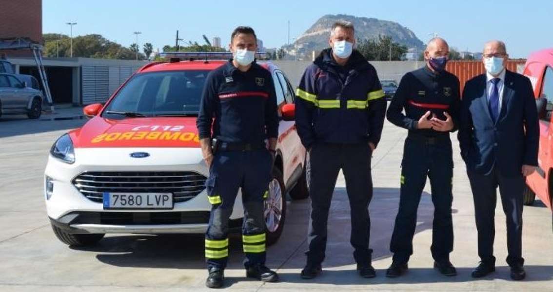 Nuevo Ford Kuga 4x4 para los bomberos de Alicante