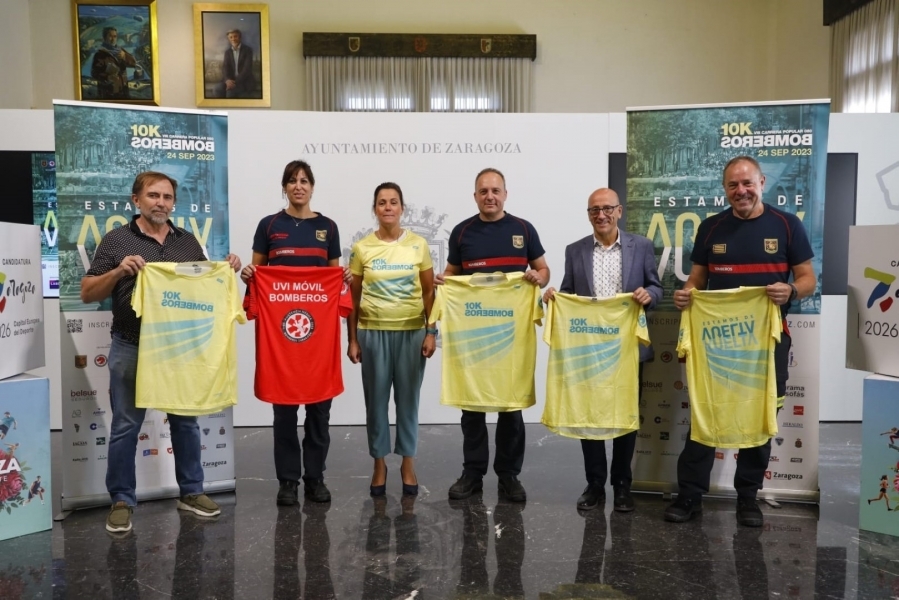 Vuelve la carrera 10k de Bomberos de Zaragoza