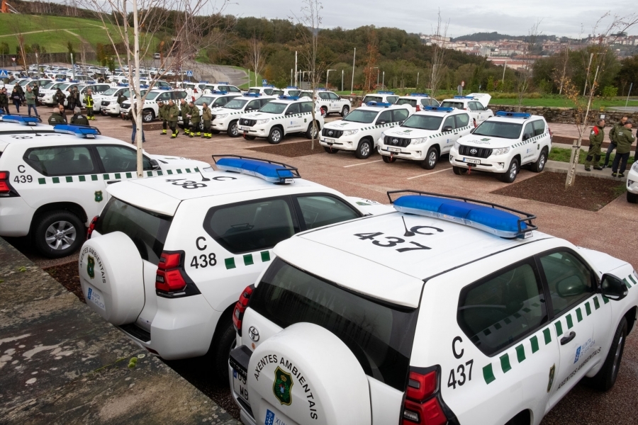 La Xunta de Galicia renueva la flota móvil de los agentes ambientales 
