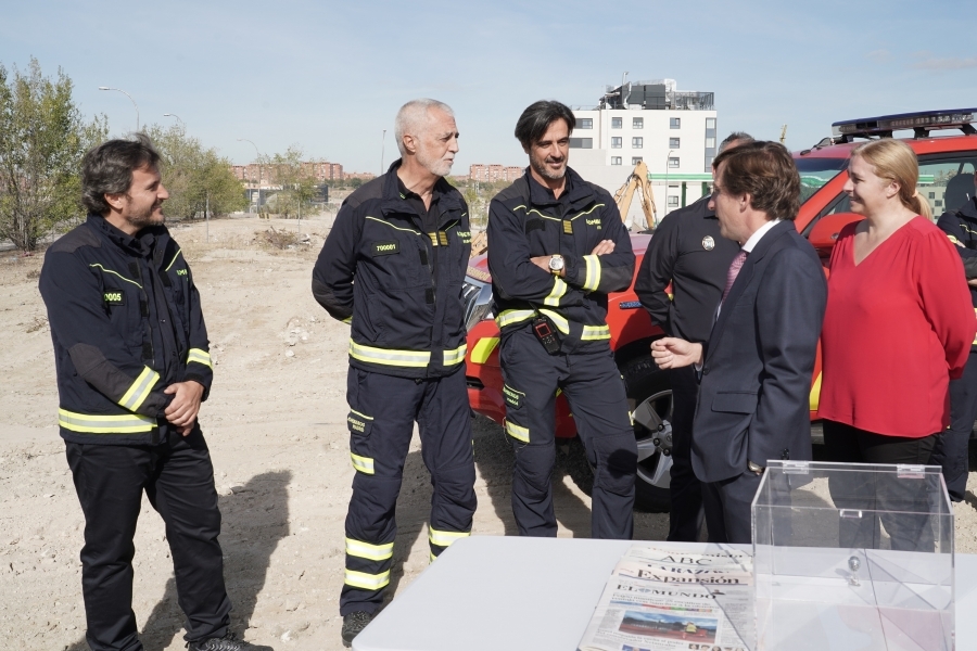 Empiezan las obras del nuevo centro logístico de los bomberos de Madrid