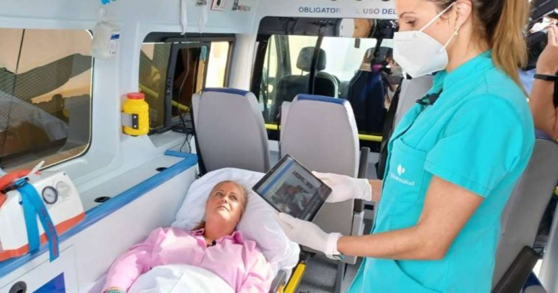 Ambulancia conectada que salva vidas en patologías tiempo-dependientes