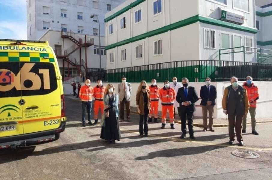 EPES 061 Andalucía crea una nueva base en el Hospital Puerta del Mar de Cádiz