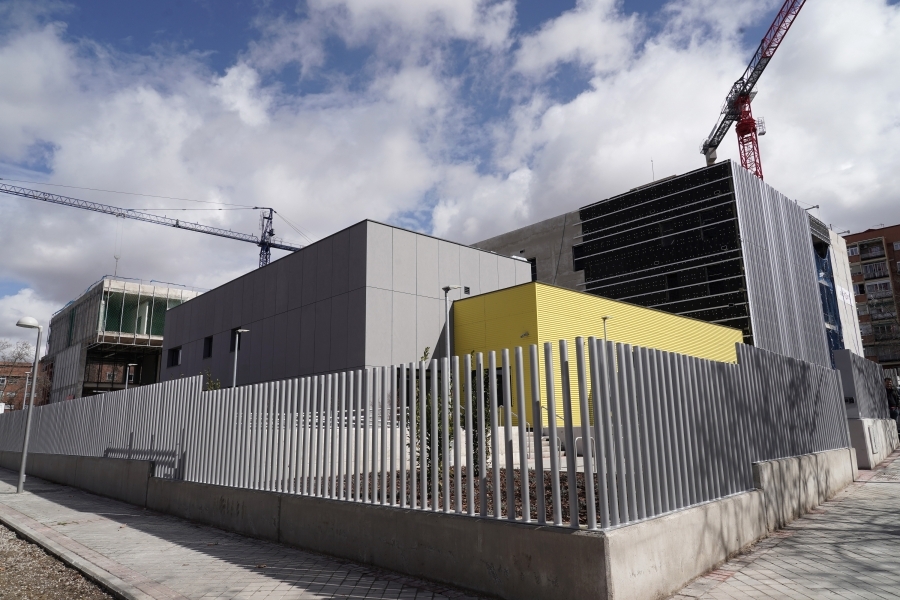 Las obras de la nueva sede de SAMUR-PC en Vallecas entran en su recta final
