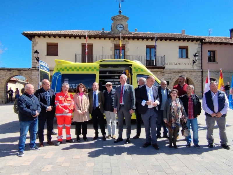 El Área de Salud de Segovia refuerza su flota de ambulancias 