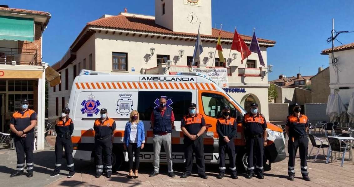 Sevilla la Nueva cuenta con una nueva ambulancia Sprinter para Protección Civil