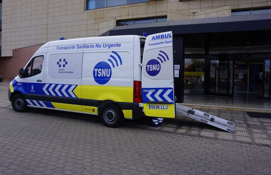 370.000 pacientes por las ambulancias de transporte no urgente del SUC