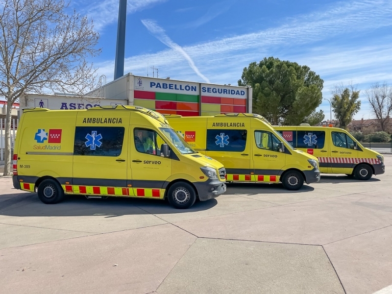 Las ambulancias de la Zona Este de Madrid vuelven a su sede en Torrejón de Ardoz