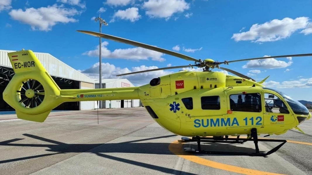 La Comunidad de Madrid invierte 21 millones en dos helicópteros medicalizados