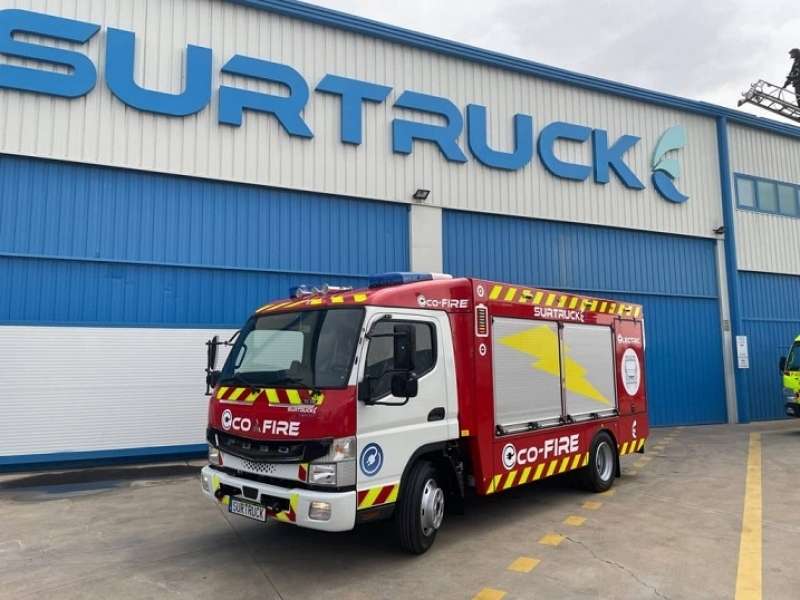 Autobomba Eco-Fire: el primer vehículo contraincendios eléctrico de Surtruck 