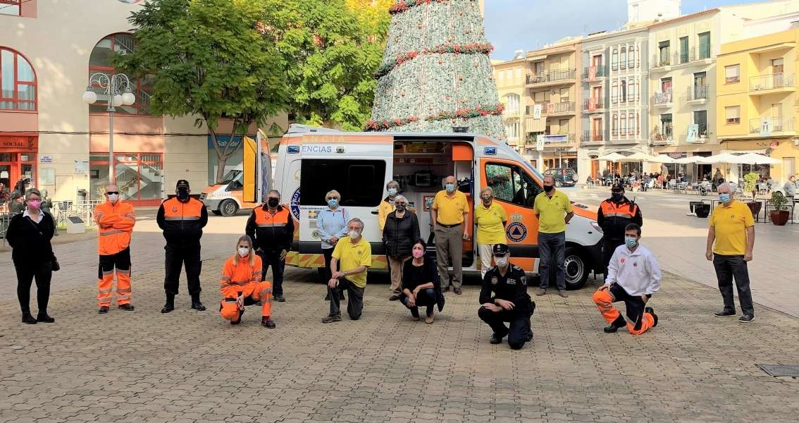 El Ayuntamiento de Teulada Moraira incorpora una nueva ambulancia Sprinter