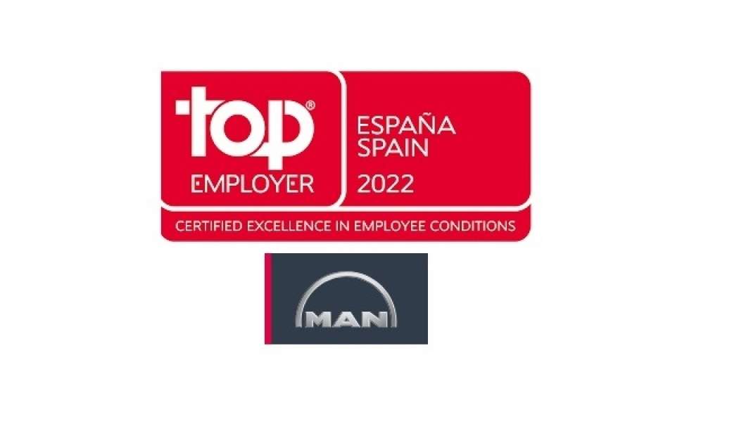 MAN Truck & Bus Iberia, reconocido por 3er año consecutivo como Top Employer