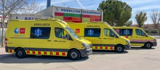 Se trata de 6 ambulancias de Soporte Vital Básico y tipo A del SUMMA que tendrán de nuevo su base en el Pabellón de Seguridad del Recinto Ferial de Torrejón de Ardoz, un espacio cedido gratuitamente por el Ayuntamiento. 