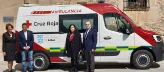 Cofinanciada por la Diputación de Ávila, la ambulancia de soporte vital básico se suma a la flota de la organización, que cuenta con un total de 25 vehículos. 