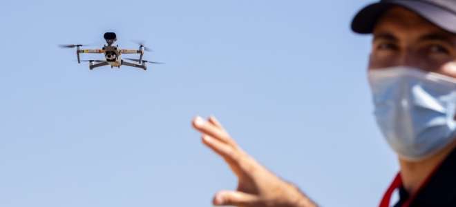 Los bomberos de zaragoza crean una nueva unidad de drones para emergencias
