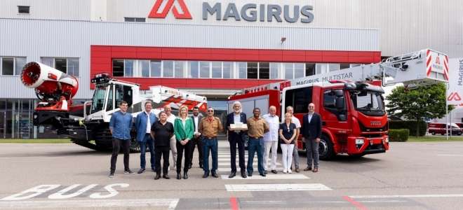 Magirus entrega su primer FireBull a los bomberos brasileños de Ceará 