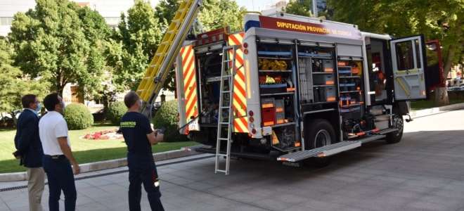 Nueva BRP Iveco Magirus para los bomberos de la Diputación de Cuenca