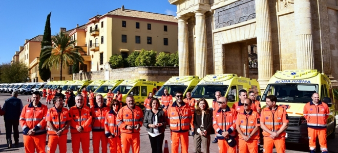 La Junta de Andalucía completa la renovación de su flota de vehículos de emergencias