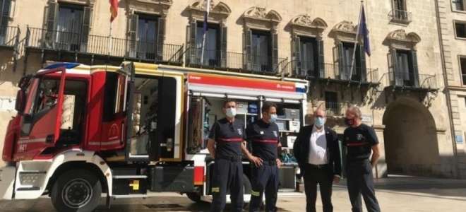 Alicante renueva la flota de bomberos con un nuevo BUL Iveco
