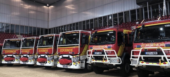Los bomberos de Madrid equipan sus vehículos con la caja de cambio de Allison