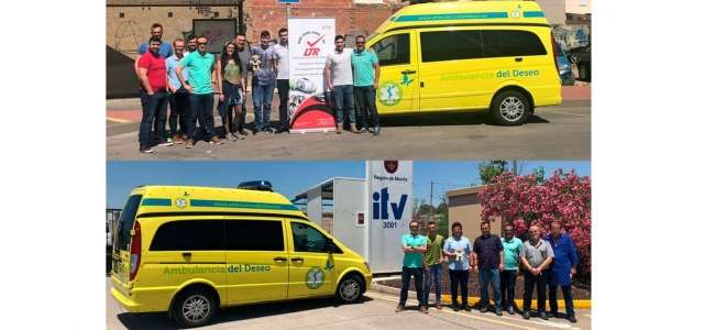 2ª ambulancia Homologada Mercedes-Benz para Ambulancia del Deseo