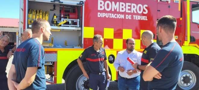 Nueva autobomba rural de MAN para los bomberos de la Diputación de Teruel 