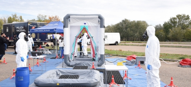 Castilla-La Macha realiza su primer simulacro frente al riesgo radiológico 