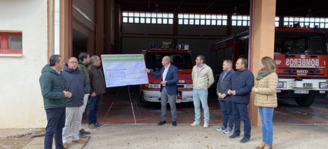 La Diputación de Jaén creará un Aula de Formación en el parque de bomberos de Orcera