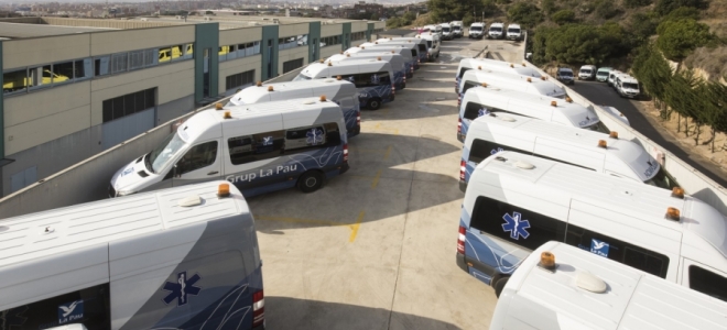 Ambulancias La Pau se hace con cuatro de los seis contratos de transporte sanitario urgente de Euskadi