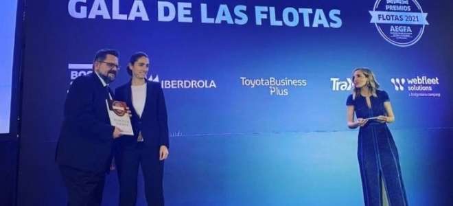 Grup La Pau recibe el premio a la flota ecológica en la gala de las flotas 2021