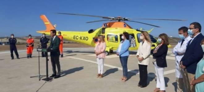 Nuevo helicóptero medicalizado para la provincia de Cádiz disponible 365 días