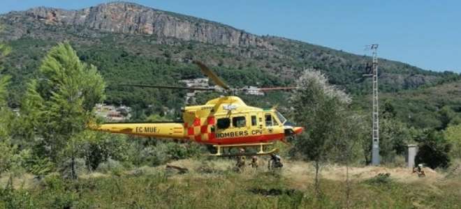 El Consorcio de Bomberos de Valencia ya tiene su propio helicóptero 