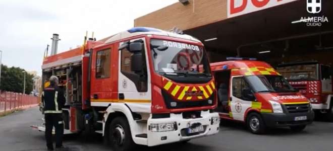 Los bomberos de Almería cuentan con nuevo BUP Iveco en su flota