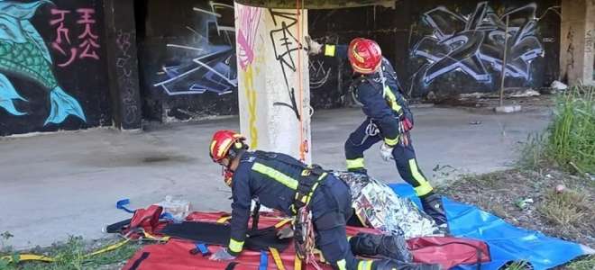 Jaén acogió una exhibición de los equipos de rescate con demostraciones en vivo 