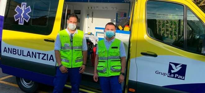 La Pau inicia el servicio de la Red de Transporte Sanitario Urgente en Euskadi