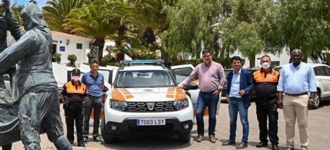 Nuevo vehículo para la Protección Civil de San Bartolomé 