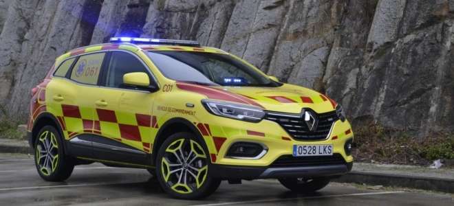 SAMU061 Balear incorpora un nuevo Renault de coordinación y mando