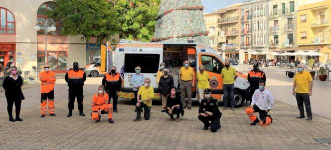 El Ayuntamiento de Teulada Moraira incorpora una nueva ambulancia Sprinter