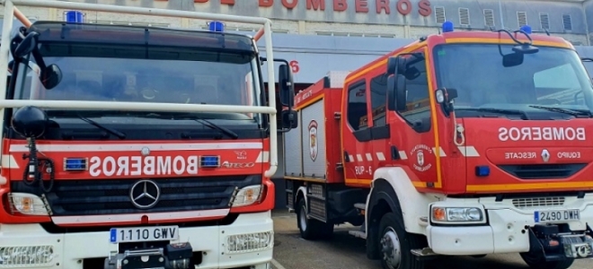 Torrelavega invierte 100.000 euros en equipamiento para los bomberos 