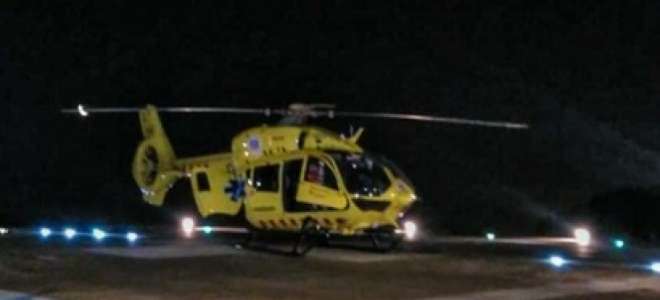 El SEM activa el vuelo nocturno en el Hospital Germans Trias i Pujol de Badalona