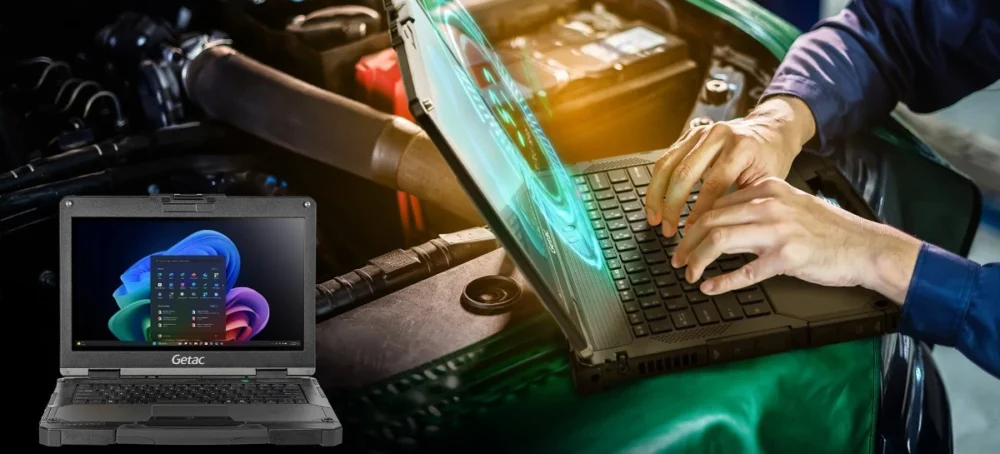 Getac presenta el primer portátil rugerizado con Copilot+, la IA de Microsoft