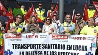 El SESCAM negociará con UGT y CCOO un nuevo convenio de transporte sanitario