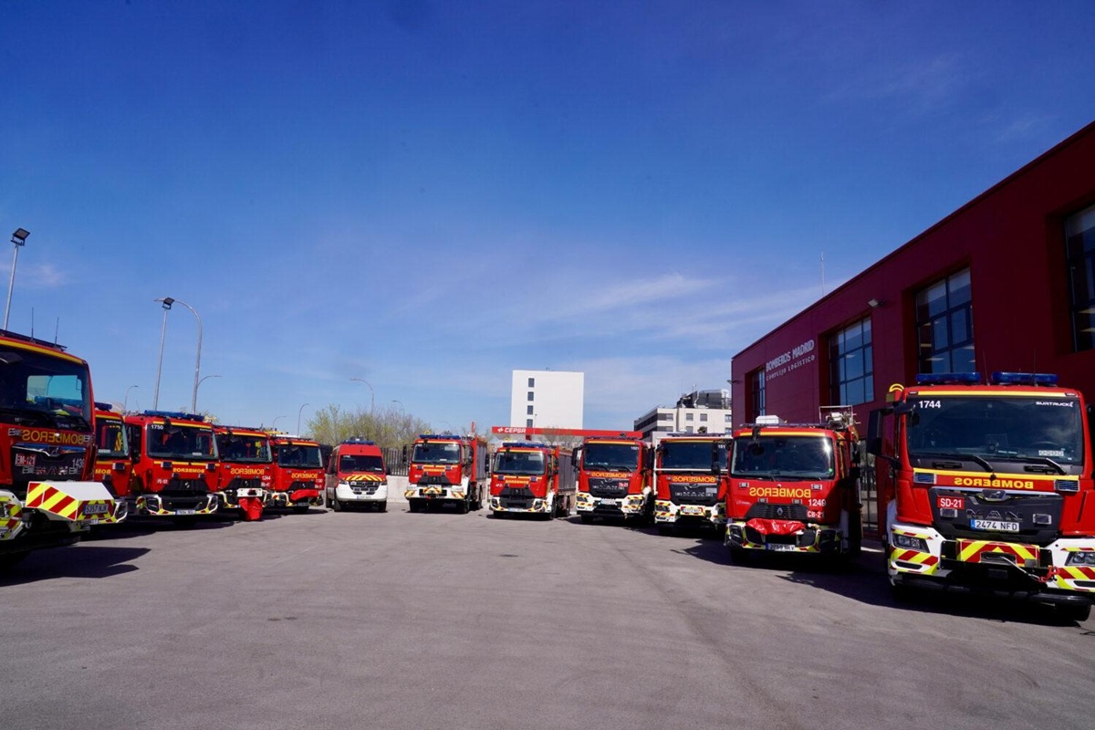 Los Bomberos del Ayuntamiento de Madrid renuevan su flota - Servicios ...