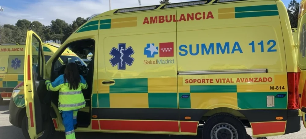 Transporte sanitario de la Comunidad de Madrid